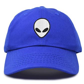 Dalix Alien Embroidered Classic Dad Cap