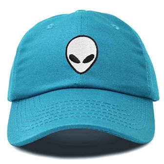 Dalix Alien Embroidered Classic Dad Cap