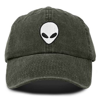 Dalix Alien Embroidered Classic Dad Cap