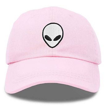 Dalix Alien Embroidered Classic Dad Cap