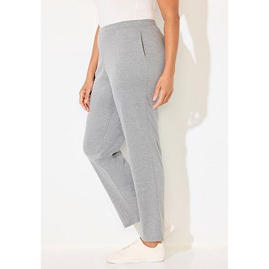 Catherines Women's Plus Size Petite Suprema Pant