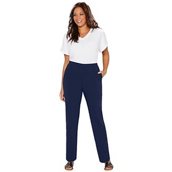 Catherines Women's Plus Size Petite Suprema Pant