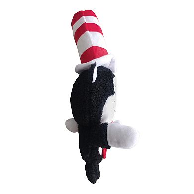 Disney's Dr. Seuss Cat in the Hat Plush Squeaker & Crinkle Dog Toy