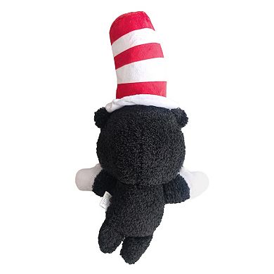 Disney's Dr. Seuss Cat in the Hat Plush Squeaker & Crinkle Dog Toy