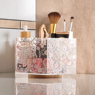 Milano Rotating Floral Print Organizer