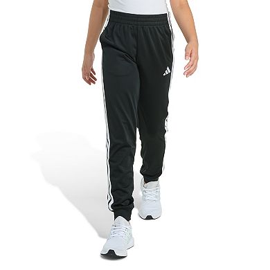 Girls 7-16 adidas Elastic Waistband Essential 3-Stripe Tricot Joggers