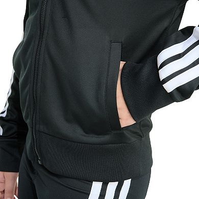 Girls adidas Long Sleeve Essential Tricot Bomber Jacket