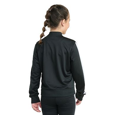 Girls adidas Long Sleeve Essential Tricot Bomber Jacket