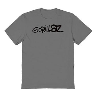 Men's GORILLAZ Logo Graffiti Graphic Tee