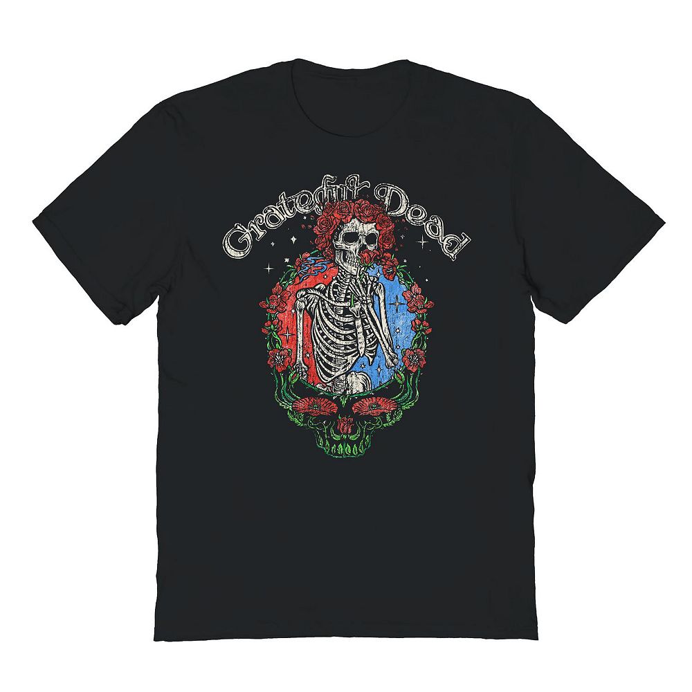 Men's Grateful Dead Floral Stealie Graphic Tee