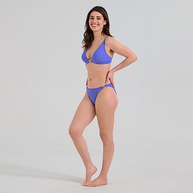 Women's Freshwater Infinity Trim Halter Bra Swim Top