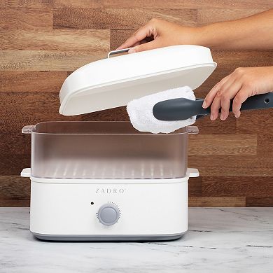 Zadro Countertop Towel Steamer & Tongs Set