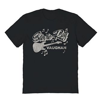 Men's Stevie Ray Vaughn Strat With Notes SRV Graphic Tee
