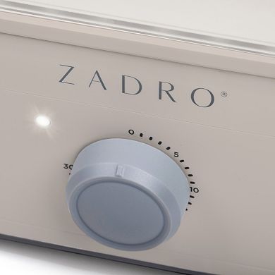 Zadro Countertop Towel Steamer & Tongs Set