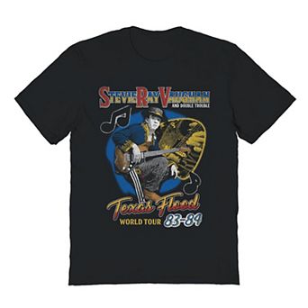 Men's Stevie Ray Vaughn Texas Flood 83 84 Graphic Tee