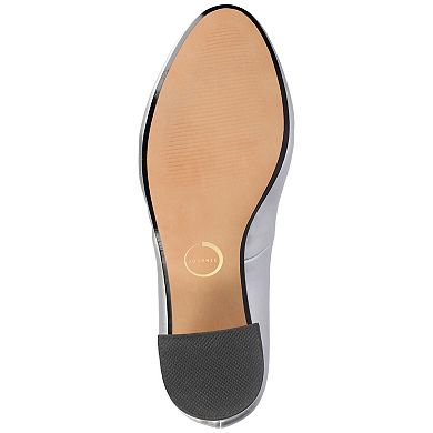 Journee Seraphina Covered Block Heel Women's Shoes