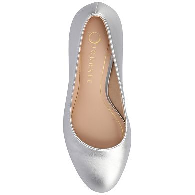 Journee Seraphina Covered Block Heel Women's Shoes