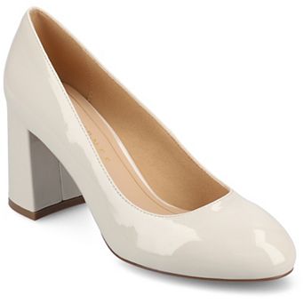 Journee Seraphina Covered Block Heel Women's Shoes