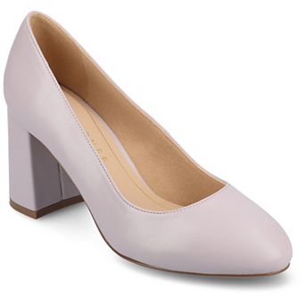 Journee Seraphina Covered Block Heel Women's Shoes