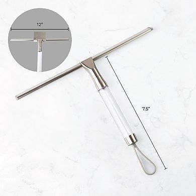 Zadro Inc. Fogless Ergonomic Squeegee Shower Accessory