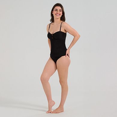 Women's Freshwater Tortise Trim Bandeau Bikini Top