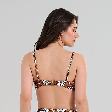 Women's Freshwater Bandeau Scarf Top with Removable Straps