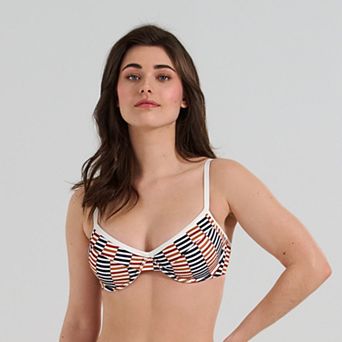 Women's Freshwater Underwire Binding Bra Swim Top