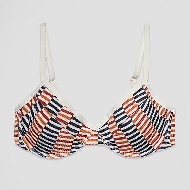 Women's Freshwater Underwire Binding Bra Swim Top