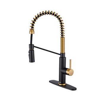 Kitchen Sink Faucet 1.8 Gpm With Pull Down And 3 Models Sprayer Single Handle