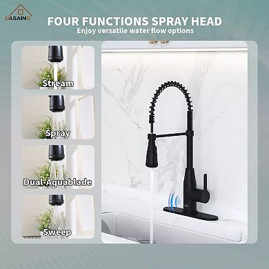 Casainc Touchless Kitchen Faucet With Automatically Turn Off