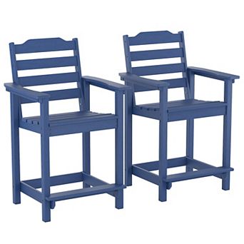 Tall Adirondack Chairs Outdoor Patio Bistro Chair