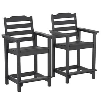 Tall Adirondack Chairs Outdoor Patio Bistro Chair