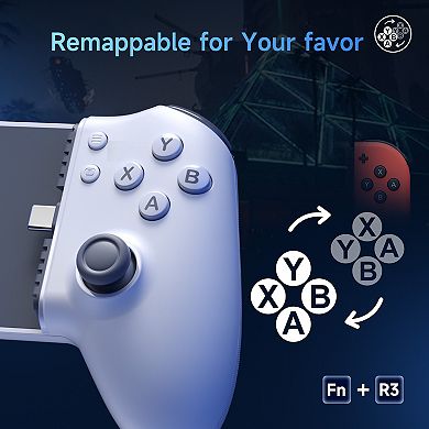 EasySMX M15 Wireless Gaming Controller - Hall Effect Joysticks, Mechanical Triggers
