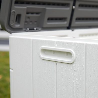 23.62'' W 110 Gallons Water Resistant Resin Cabinet Deck Box