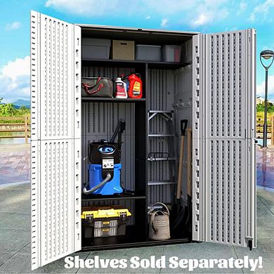 Outdoor Storage Shed-Tall