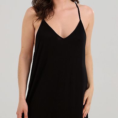 Women's Freshwater Beaded Back Midi Cover-Up Dress