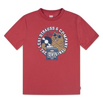 Boys 8-20 Levi's® Mixed Graphics Short Sleeve T-shirt