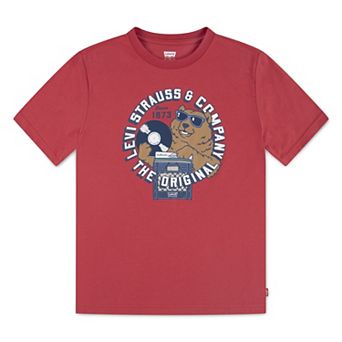 Boys 8-20 Levi's® Mixed Graphics Short Sleeve T-shirt