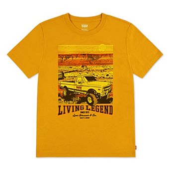 Boys 8-20 Levi's® Mixed Graphics Short Sleeve T-shirt