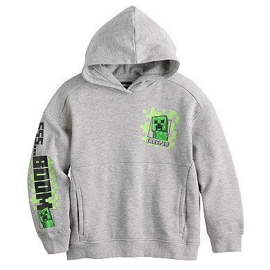 Boys 8-20 Minecraft Overworld Explorer Graphic Pullover Hoodie