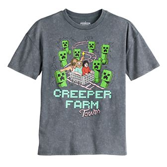 Boys 8-20 Minecraft Naive Farm Graphic Tee