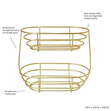Spectrum Euro Gold 2 Tier Oval Server