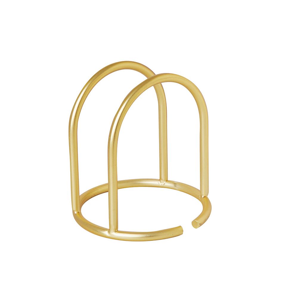 Spectrum Diversified Designs, LLC. Euro Round Napkin Holder - Satin Nickel