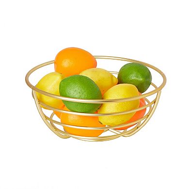 Spectrum Euro Gold Fruit Bowl