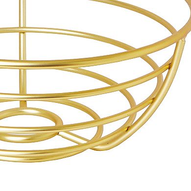 Spectrum Euro Gold Fruit Bowl