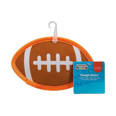 Outward Hound Tough Skinz Football Dog Toy