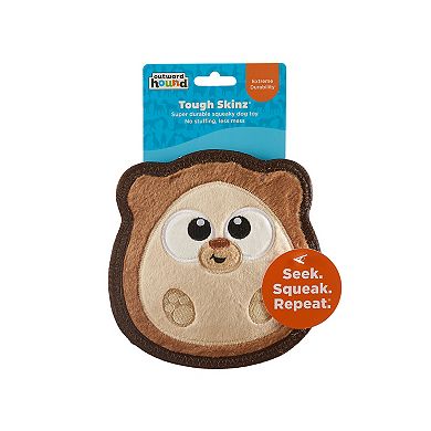 Outward Hound Tough Skinz Woodland Hedgie Dog Toy