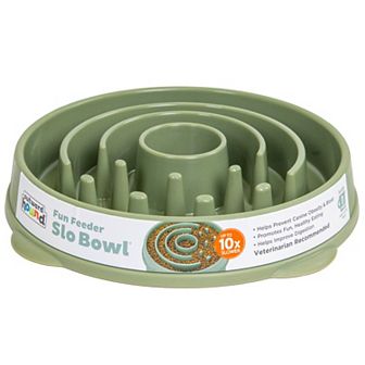 Outward Hound Fun Feeder Dog Bowl - Circle
