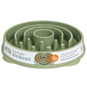 Outward Hound Fun Feeder Dog Bowl - Circle