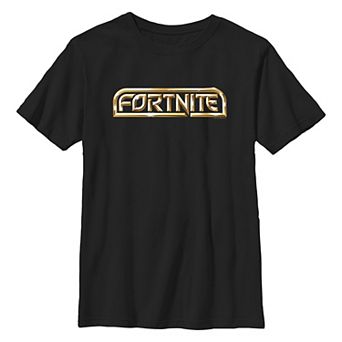 Boys 8-20 Fortnite Chrome Logo Graphic Tee